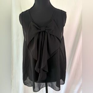 Iz Byer Elegant Black‎ Blouse